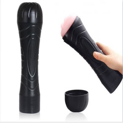 Multi-speed Pussy Vibrating Male Vibration Masturbation Cup With Lubricant