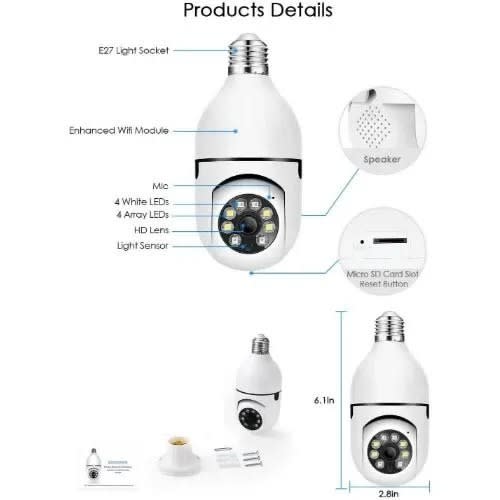 Ptz- Camera - Bulb Screw