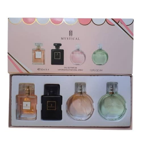 Mystical Peach And Pink Perfume Giftset - 30ml ×4