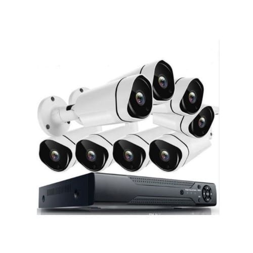 1080p Cctv 8 Outdoor Camera + 8channel Dvr