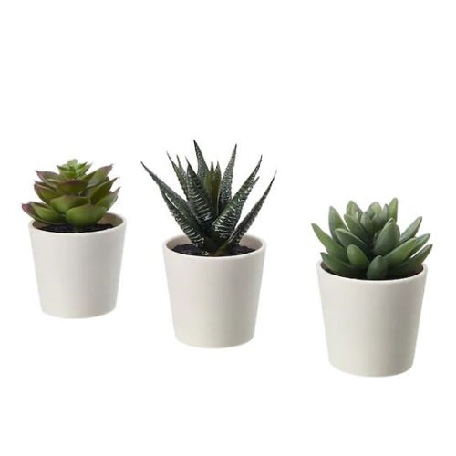 Set Of Fejka Artificial Potted Plant - 6cm - 3pcs