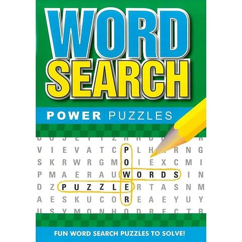 Word Search Power Puzzles - Green