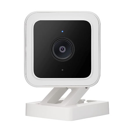 Wyze Cam V3 Cctv Camera With Color Night Vision - Wired 1080p Hd - White