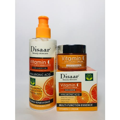 Vitamin C Whitening Moisturizing Body Lotion + Face Cream