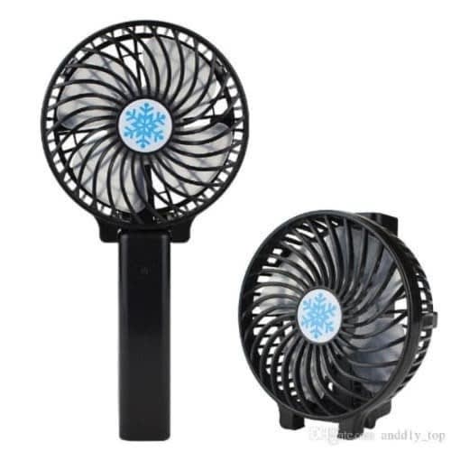 Mini Rechargeable Hand Fan - 2400mAh
