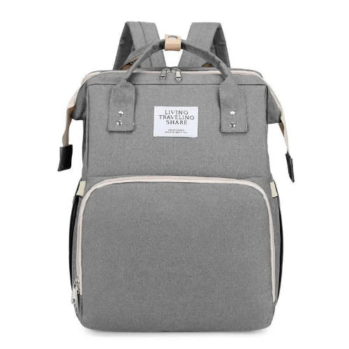Expandable Baby Bag-ash