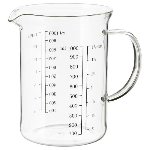 Vardagen Measuring Jug - Glass - 1L
