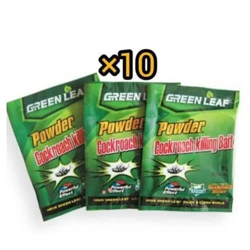 Cockroach Killing Bait Powder - 10 Sachets