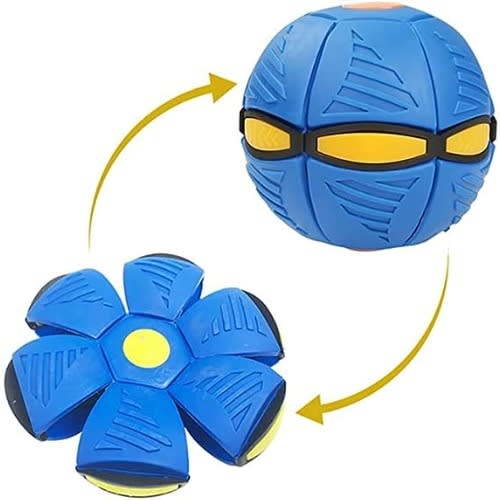 TD4PETS - UFO Pet Glowing Interactive Ball - Blue