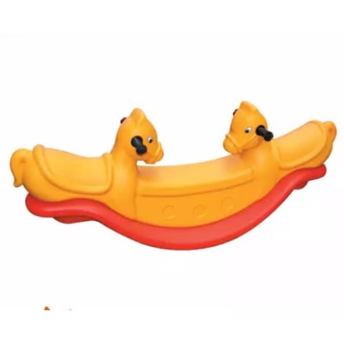 Seesaw Rocker For Kids - Red/Yellow Colour