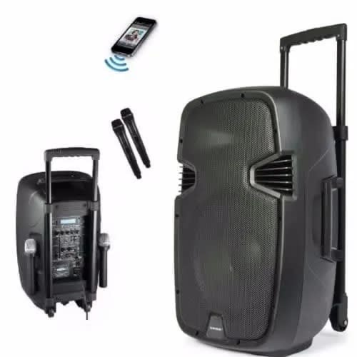 Rechargeable Pa System With Amplifier - 12 Inches