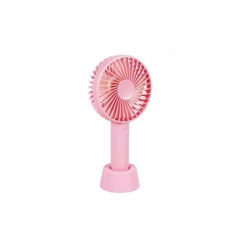 Rechargeable Mini Usb Hand Fan + Base + Battery
