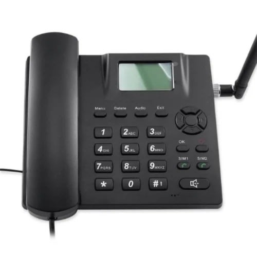 Dual Sim Desktop Phone With Fm Radio
