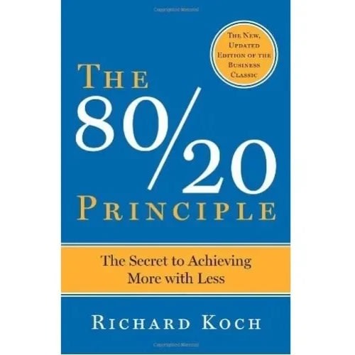 The 80/20 Principle: The Secret To Achieving More With Less
