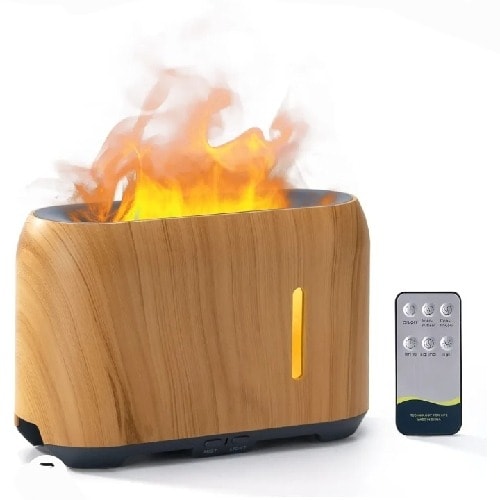 Mist Mode Ultrasonic Aroma Diffuser - Coffee Brown