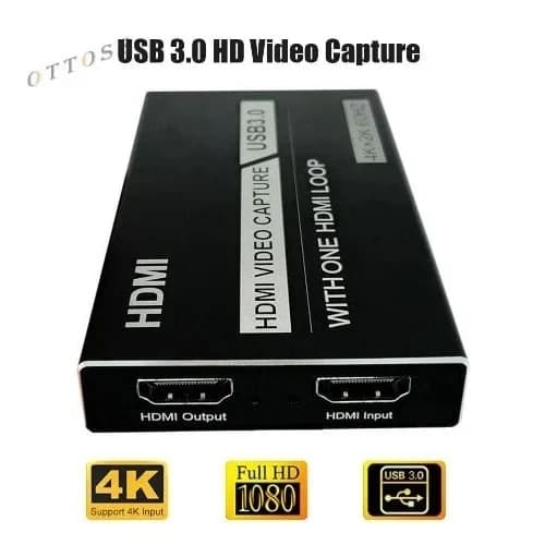 Video Capture Card 4k Hdmi To Usb 3.0 Hd