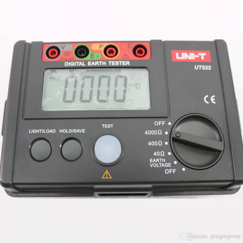 Digital Earth Tester  Ground Resistance Voltage Meter Tester