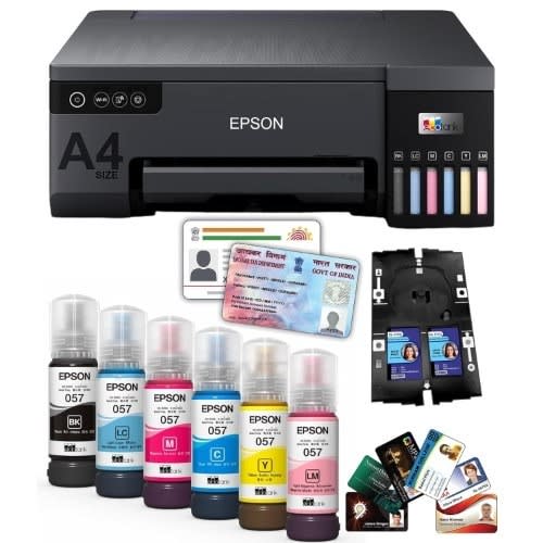 Ecotank L8050 - A4 Size 6 Color Printer | 3d Printer - With Epson Ink - PVC Card Printer