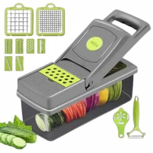 Multipurpose Vegetable Cutter - Green