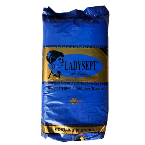 Lady Sept Hygienic Sanitary Pads - Blue