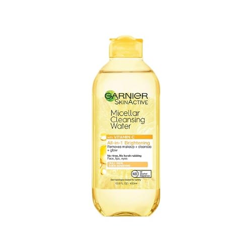 Micellar Water With Vitamin C - Facial Cleanser & Makeup Remover - Brightening