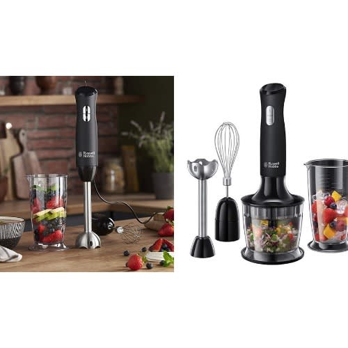 Desire 3 In 1 Hand Blender - Matte Black 500W