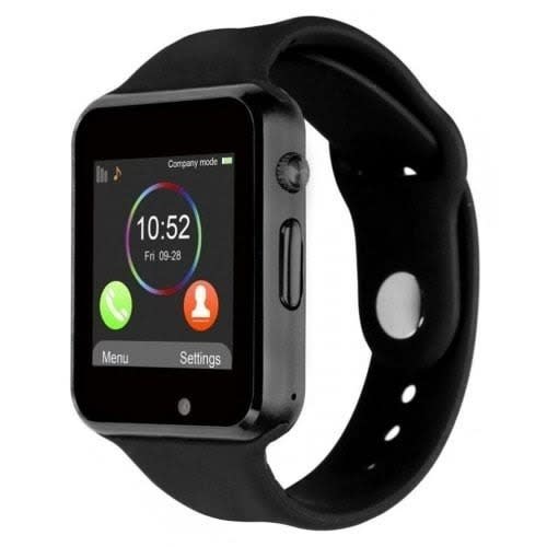 A1 Smart Watch With Sim Card And Memory Card Support - Black