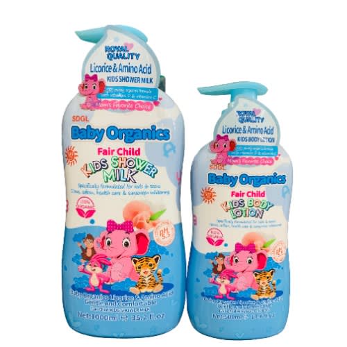 Baby Organics Fair Child Licorice & Amino Acid  Lotion And Wash