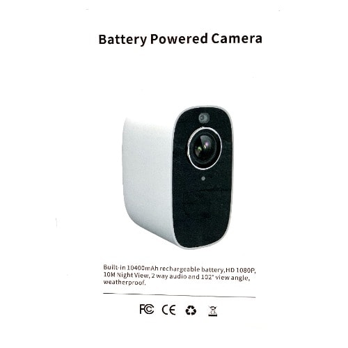 Battery Powered Camera