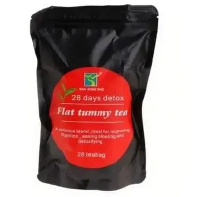 Flat Tummy Tea - Detoxifies Slims Aids Metabolism Aids Digestion-28 Tea Bags