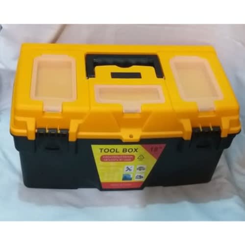 Empty Plastic Tool Box - 18" - Big