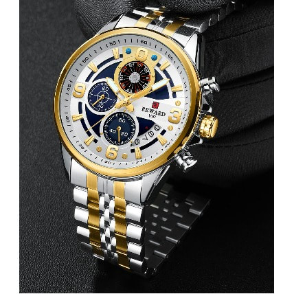 Reward VIP Watch Luxury Design- Silver & Gold
