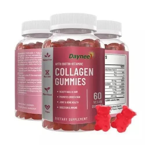 Collagen Gummies With Biotin And Vitamin C - 60 Gummies