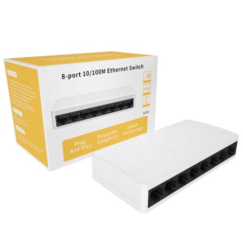 Tenda S108 8-Port Desktop Smart Switch