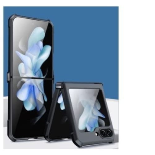 Galaxy Z Flip 6 5g Transparent Hard Case - Black