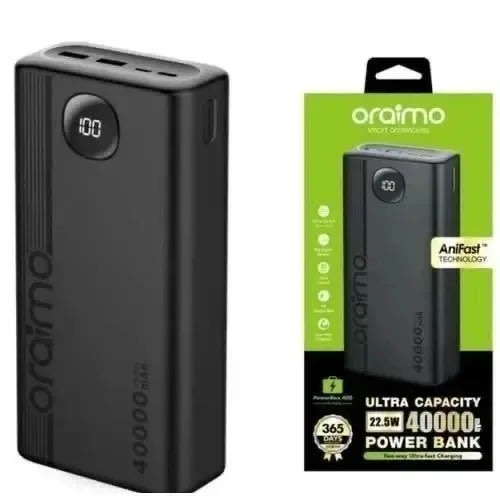 Oraimo Powerbank -p400q - 40000mAh