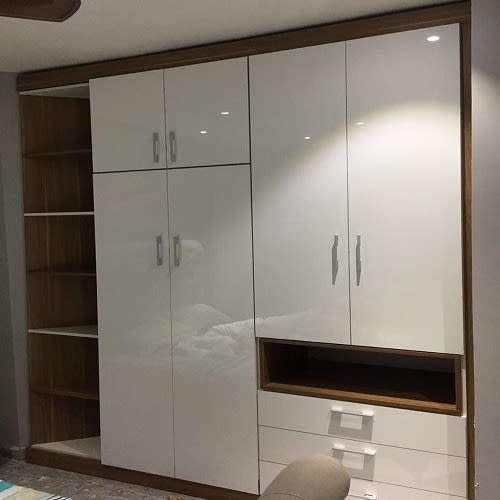 S B Storage 88" H X 64" W X 20" D Wardrobe Cabinet