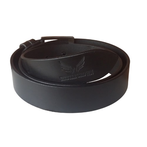 Leather Belt-  Black