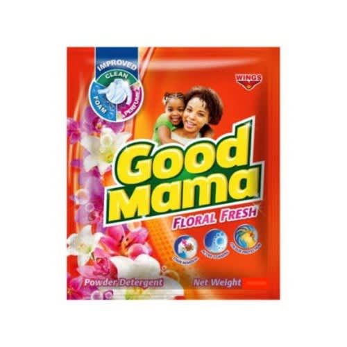 Good Mama Floral Fresh Laundry Detergent Powder - 80g - 1 Carton