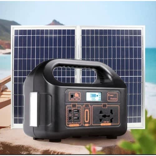 NSS Power Station With 50W Solar Panel & Extra Battery