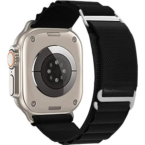 iWatch Ultra Band 49mm 45mm 44mm 42mm Strap-black