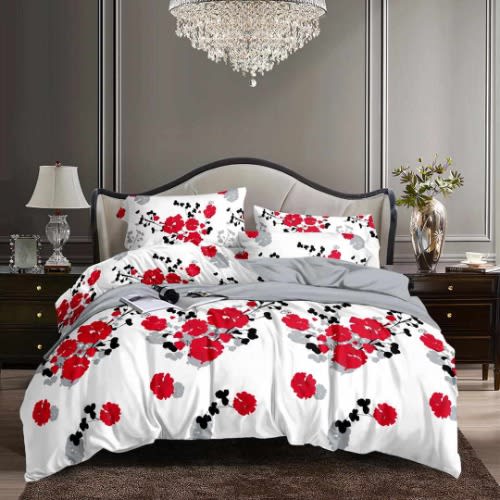 Bedsheet And Four Pillowcases