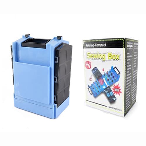 Folding Compact Sewing Box