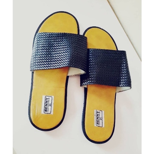 Men's Leather Palm Slippers