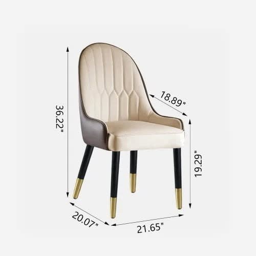 Dining Chair With Wooden Legs
