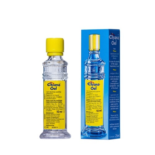 Chiana Oil Peppermint Essential Therapeutic Oil - 25ml