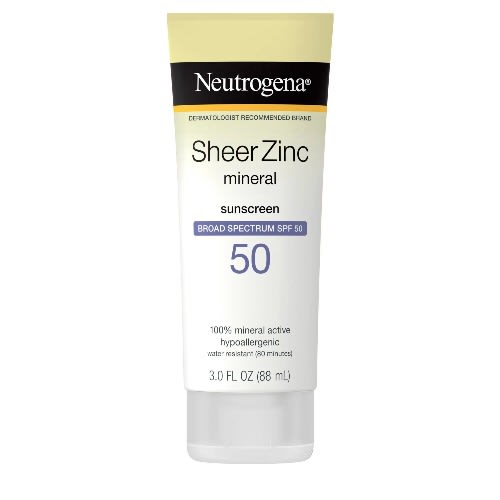Sheer Zinc Dry-touch Sunscreen Lotion With Spf 50 - 3 Fl. Oz