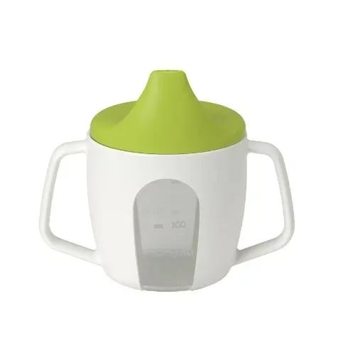 BOrja Training Beaker - 200ml - Cream/green