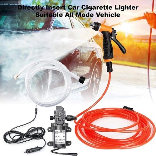 Car Wash 12V Car Washer Gun Pump Portable Electric High Pressure Cleaner Car Care