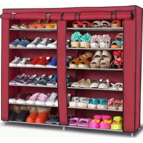 Double Row Shoe Rack - 36 Pairs